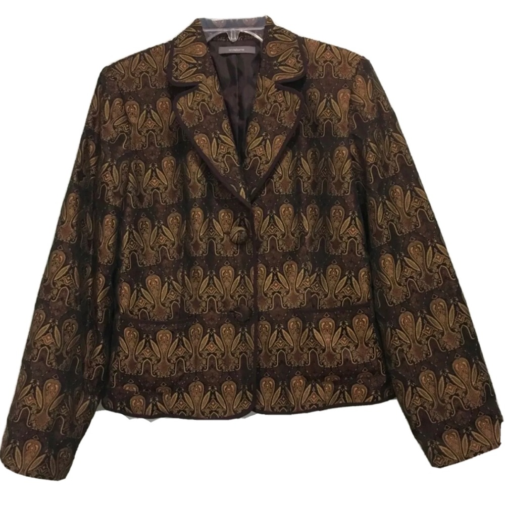 Liz Claiborne Paisley Women’s Blazer-SZ 12